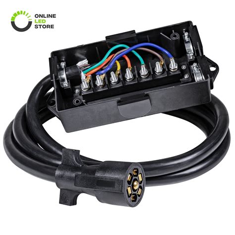 rv power junction box|waterproof trailer wiring junction box.